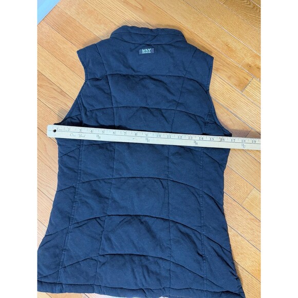 Marc New York Performance Quilted Vest Size Medium Black Cotton - Picture 4 of 7